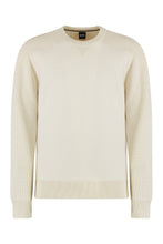 Load image into Gallery viewer, Cotton blend crew-neck sweater
