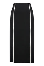 Load image into Gallery viewer, Gabardine midi skirt
