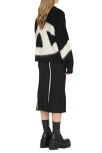 Load image into Gallery viewer, Gabardine midi skirt
