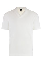 Load image into Gallery viewer, Cotton and linen polo shirt
