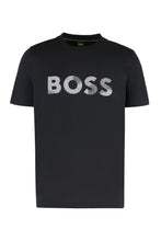 Load image into Gallery viewer, Cotton crew-neck T-shirt
