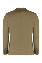 Load image into Gallery viewer, Double-breasted linen blend jacket
