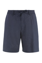 Load image into Gallery viewer, Linen blend bermuda-shorts
