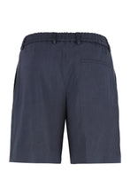 Load image into Gallery viewer, Linen blend bermuda-shorts

