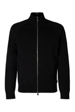 Load image into Gallery viewer, High collar zipped cardigan
