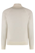 Load image into Gallery viewer, High collar zipped cardigan
