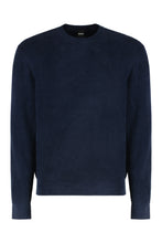Load image into Gallery viewer, Sweater regular fit with a ribbed velvet effect
