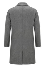 Load image into Gallery viewer, Single-breasted coat in wool blend
