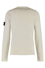 Load image into Gallery viewer, Cotton blend crew-neck sweater
