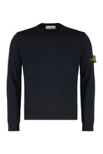 Load image into Gallery viewer, Sweater with round neck in virgin wool
