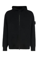 Load image into Gallery viewer, Sweater with zip and hood in cashmere
