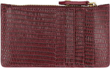 Load image into Gallery viewer, Lizard leather card holder
