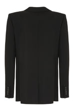 Load image into Gallery viewer, Wool single-breasted blazer
