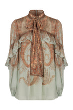 Load image into Gallery viewer, Memento blouse with ruffle
