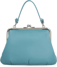 Load image into Gallery viewer, Granny Frame Purse leather clutch
