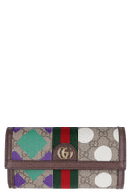 Load image into Gallery viewer, Printed Ophidia GG continental wallet
