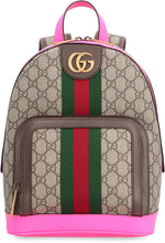 Load image into Gallery viewer, Ophidia GG supreme fabric backpack
