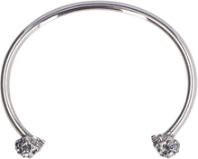 Load image into Gallery viewer, Twin skull brass bracelet
