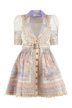 Load image into Gallery viewer, High Tide printed mini dress
