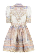Load image into Gallery viewer, High Tide printed mini dress
