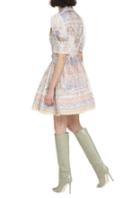 Load image into Gallery viewer, High Tide printed mini dress
