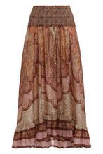 Load image into Gallery viewer, Maxi skirt with ruffles Wanderlust
