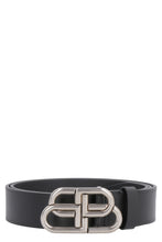Load image into Gallery viewer, BB buckle leather belt
