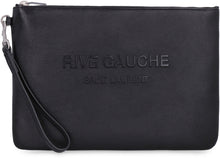 Load image into Gallery viewer, Rive Gauche Logo print flat pouch
