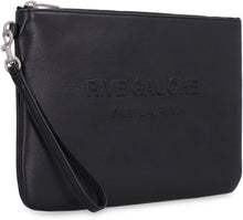 Load image into Gallery viewer, Rive Gauche Logo print flat pouch
