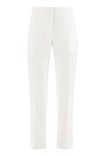 Load image into Gallery viewer, Crepe pants with straight legs
