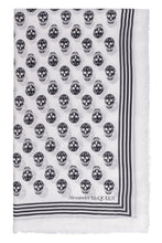 Load image into Gallery viewer, Skull intarsia shawl
