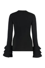 Load image into Gallery viewer, Valentino Le Noir - Virgin wool sweater
