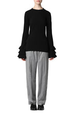 Load image into Gallery viewer, Valentino Le Noir - Virgin wool sweater
