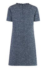 Load image into Gallery viewer, Tweed dress with gold buttons
