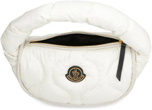 Load image into Gallery viewer, Delilah padded techno fabric handbag

