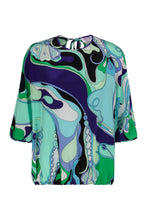 Load image into Gallery viewer, Printed silk blouse
