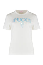 Load image into Gallery viewer, Cotton crew-neck T-shirt

