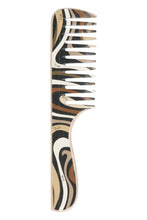 Load image into Gallery viewer, Comb in a printed marble case
