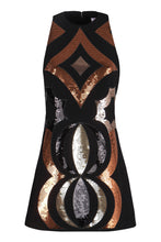 Load image into Gallery viewer, Sleeveless Dress with Embroidery Necklaces
