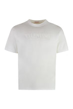 Load image into Gallery viewer, Cotton crew-neck T-shirt
