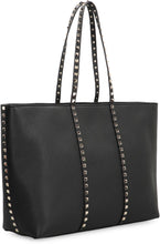 Load image into Gallery viewer, Rockstud Leather tote
