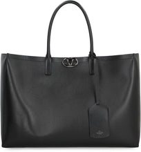 Load image into Gallery viewer, Vlogo Locker Grande Smooth leather tote bag
