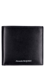 Load image into Gallery viewer, Leather flap-over wallet
