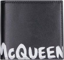 Load image into Gallery viewer, Leather flap-over wallet

