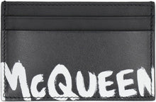 Load image into Gallery viewer, Logo detail leather card holder
