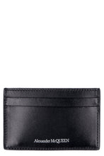 Load image into Gallery viewer, Logo detail leather card holder
