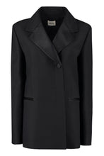 Load image into Gallery viewer, Wool slim fit blazer
