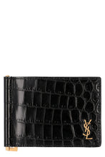 Load image into Gallery viewer, Small leather flap-over wallet
