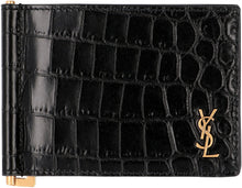 Load image into Gallery viewer, Small leather flap-over wallet
