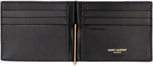 Load image into Gallery viewer, Small leather flap-over wallet
